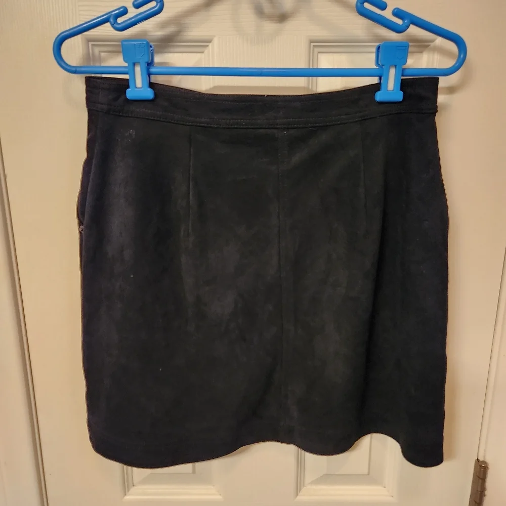 Abercrombie & fitch faux suede skirt size M